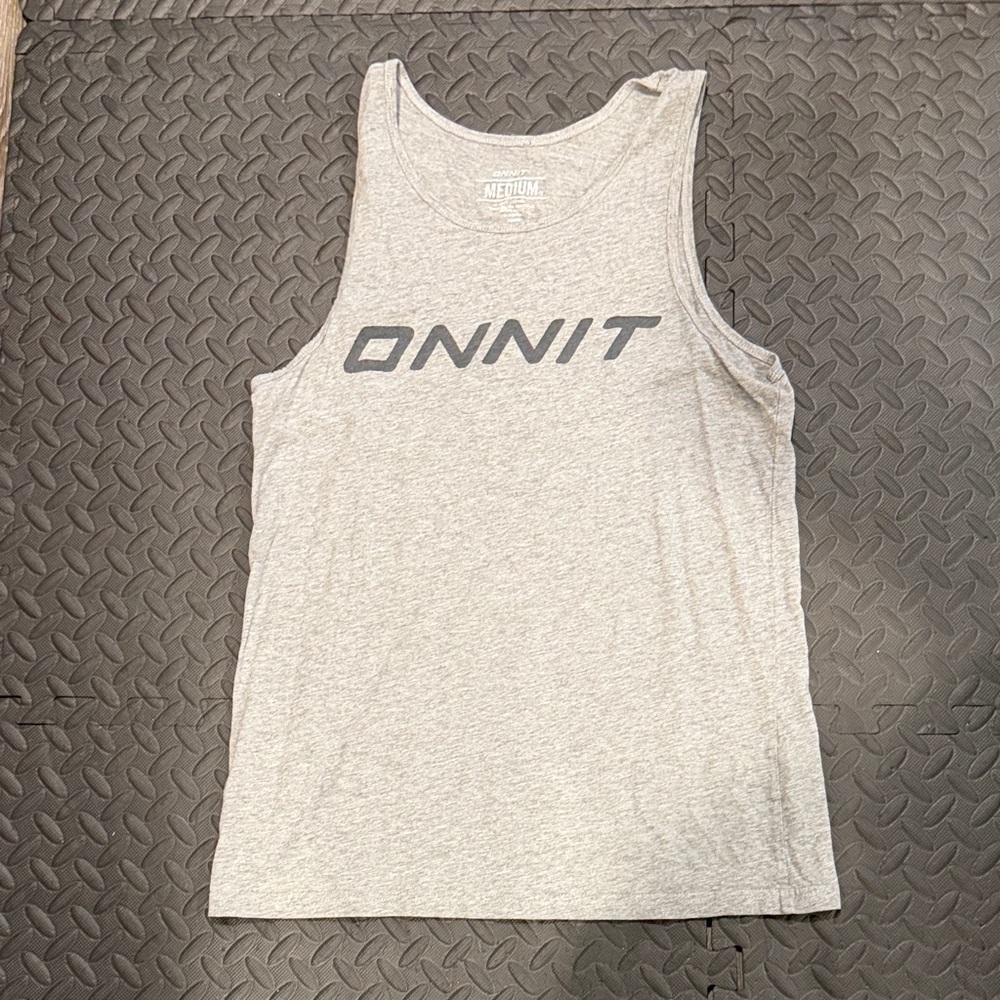 Gray Men's Tank Top